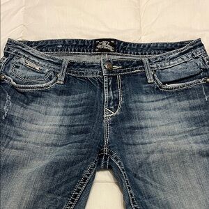 ReRock for Express Classic Blue Denim Jeans